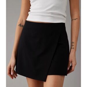 Sincerely Jules Black Skort Mini Skirt Shorts Overlay‎ Large